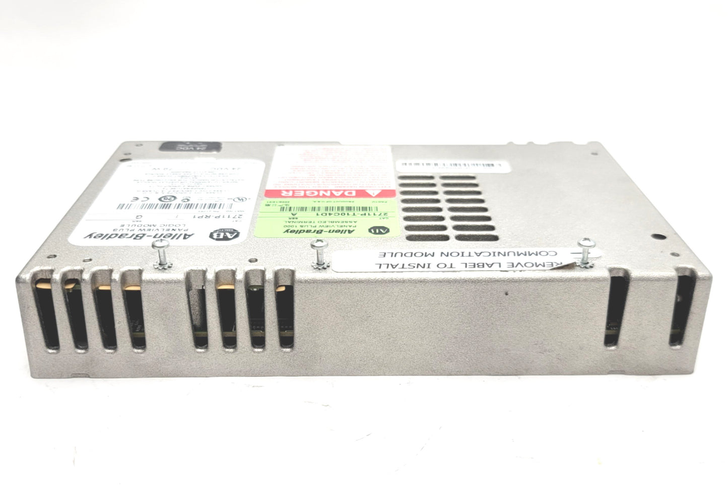 Used Allen Bradley 2711P-RP1 Ser G PanelView Plus Logic Module 24VDC, 64MB RAM