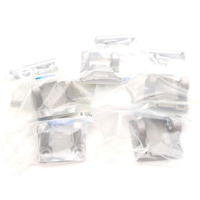 New Lot of 5 SMC D5032 Double Clevis Cylinder Mounting Accessory ø32mm Bore 46x46mm