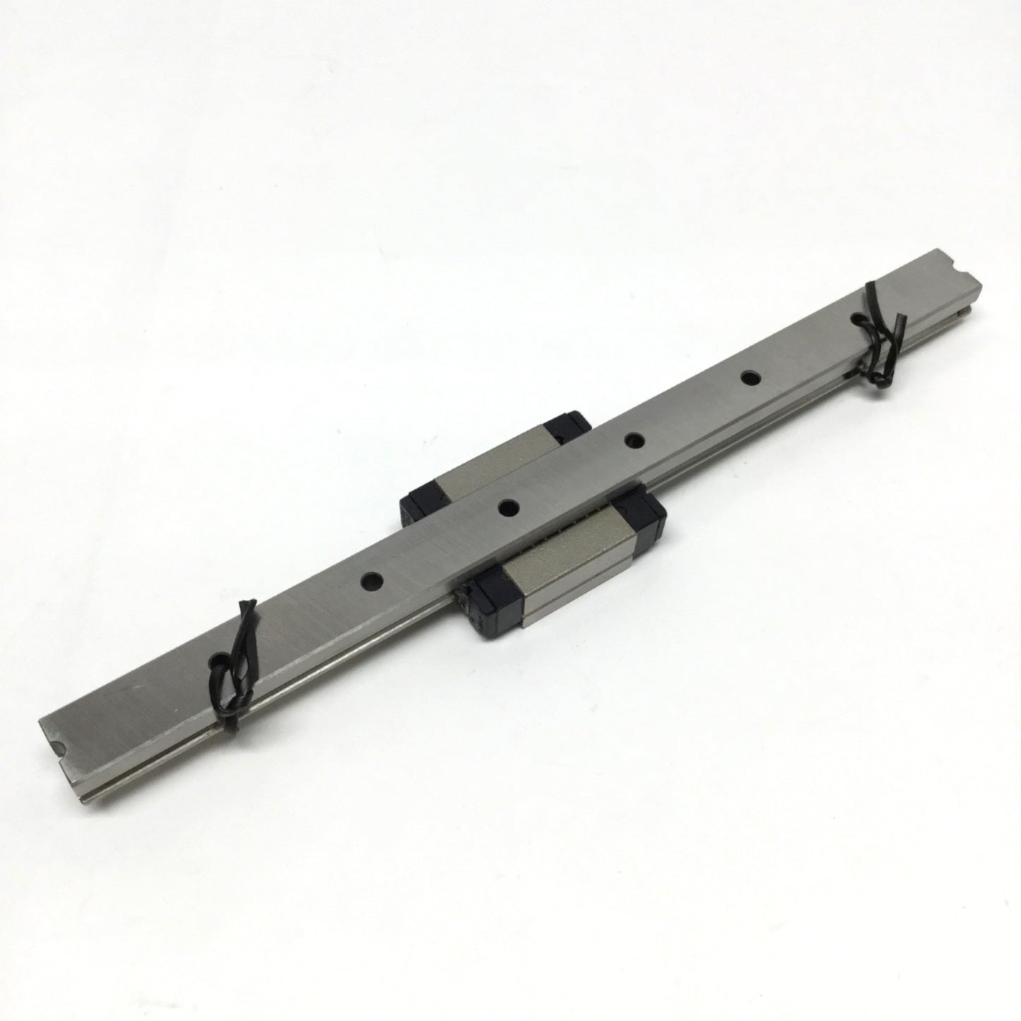 Used NSK LU12-1 Linear Ball Bearing Slide Carriage Block w/ 170mm Guide Rail Way