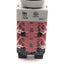 Used Idec AVW000 Emergency E-Stop Illuminated Pushbutton Switch, 2NO-2NC, *Crack*