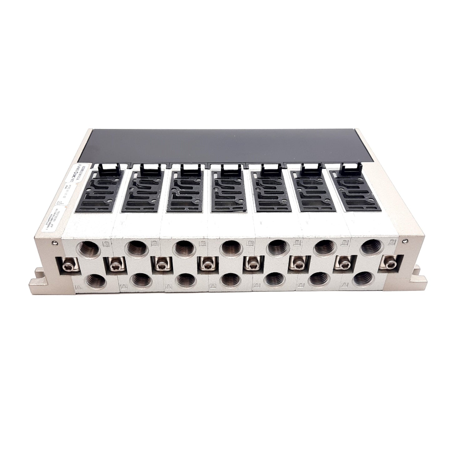 New SMC NVV5FS2-01T1-071-02T Manifold for VFS2000 Series, 7 Station, 1/4in NPTF