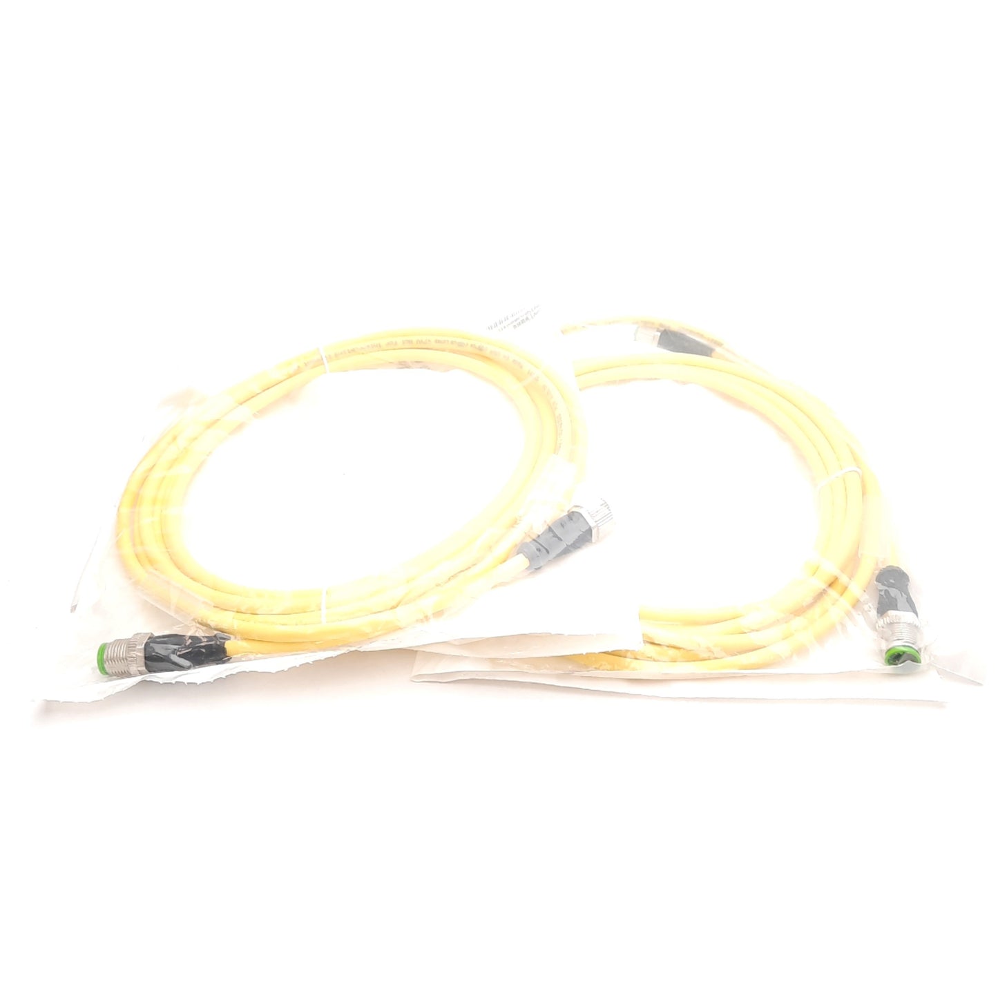 New Lot of 2 Murrelektronik 7000-40021-0240300 M12 Extension Cable, 4-Pin, 250V 4A