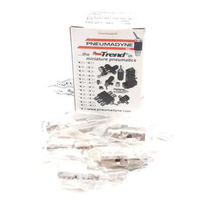 New Lot of 5 Pneumadyne C030121 Momentary Toggle Control Valve, 26in-Hg to 125psi