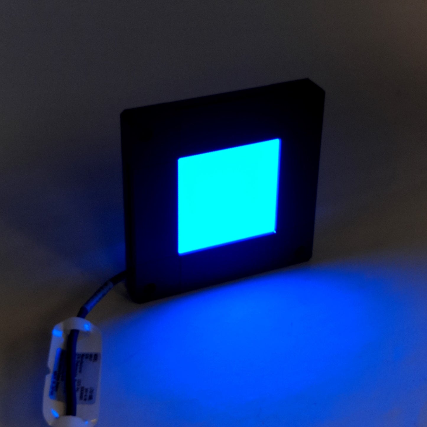 Used CCS LFX3-50BL Flat Dome Machine Vision Light 50mm x 50mm, 469nm Blue, 24VDC