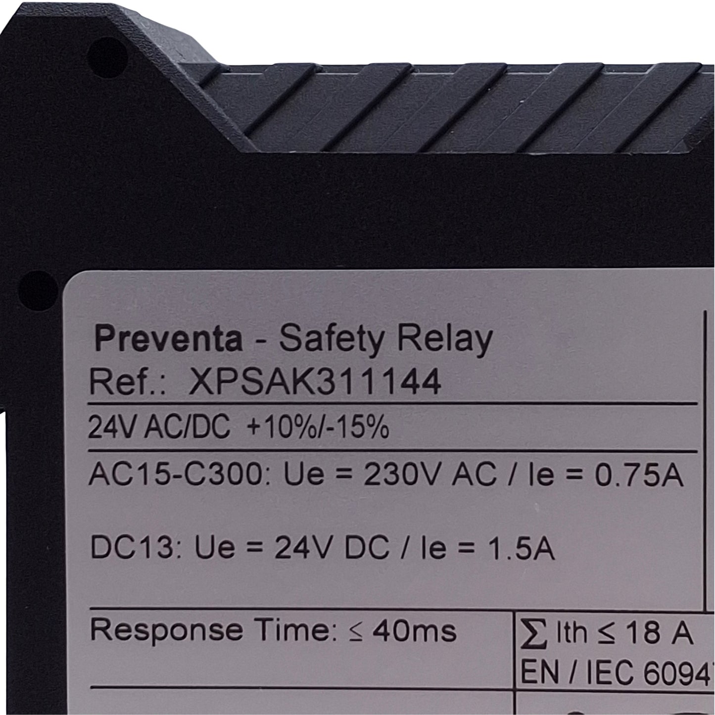 Used Schneider XPSAK311144 PREVENTA XPS-AK E-Stop Safety Relay Module 24V AC/DC