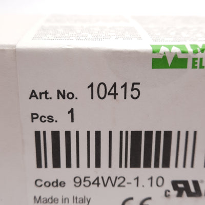 New Murrelektronik 10415 MEF EMC-Filter, 250VAC/300VDC 10A, 5mA @ 250VAC Leakage