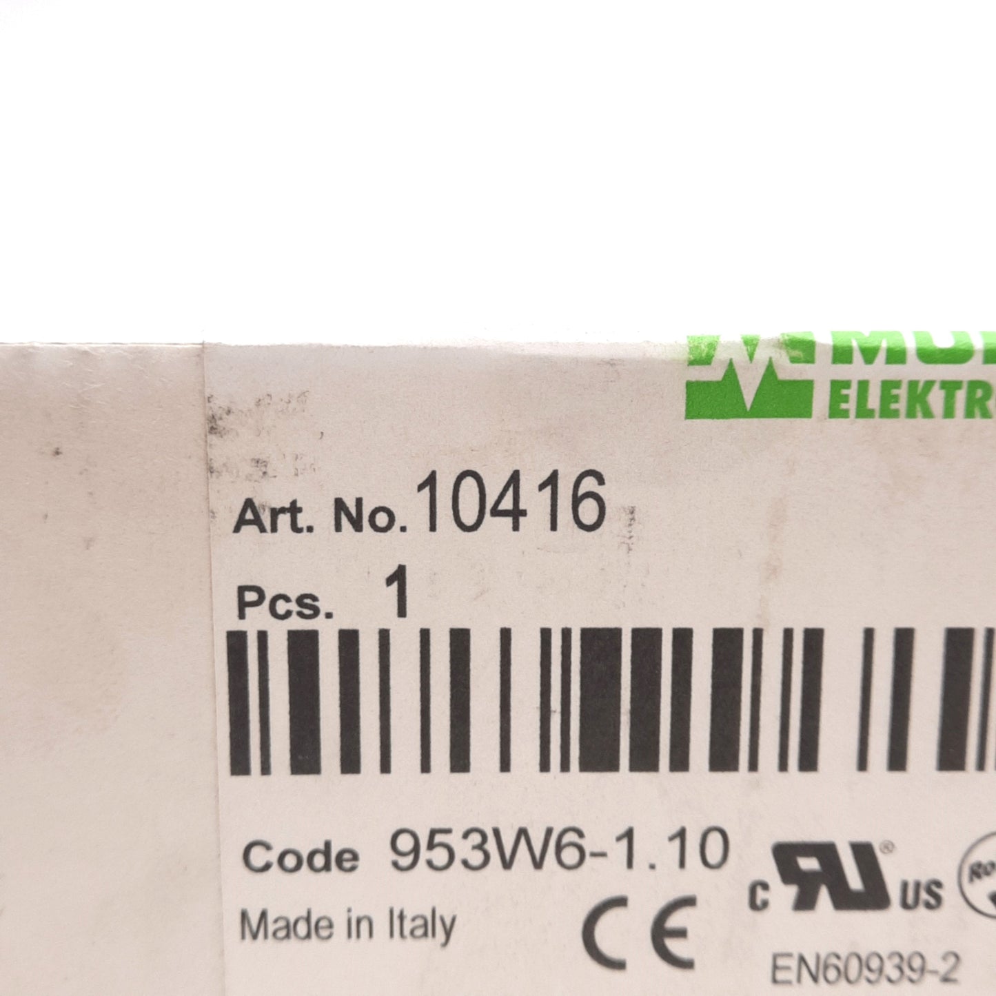 New Murrelektronik 10416 MEF EMC-Filter, 250VAC/300VDC 20A, 5mA @ 250VAC Leakage
