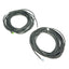 Used Lot of 2 Murr Elektronik 7000-12221-6140600 Cable Cordset, M12 4-P Female, 6m