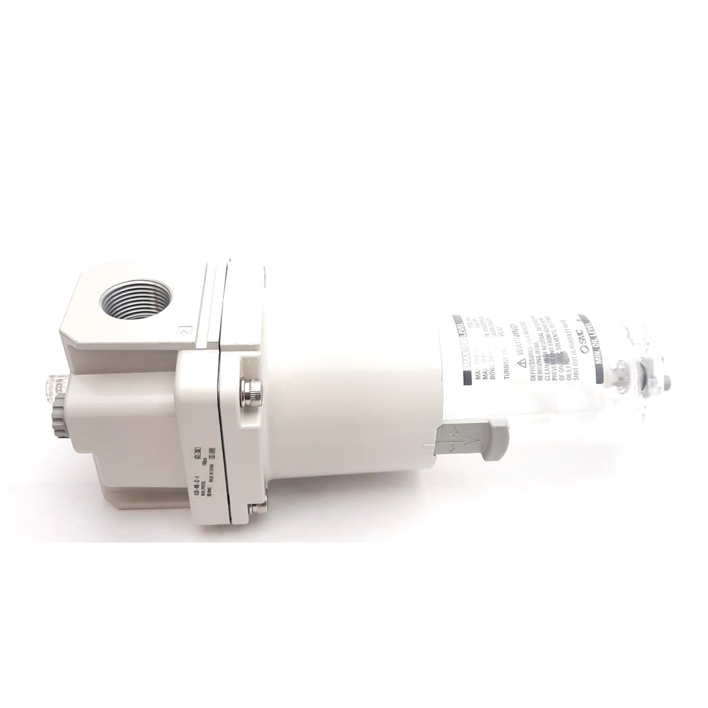 New – Open box SMC AL50-N06-3Z-A Lubrication Module, 3/4in NPT, 150psi, Polycarbonate Bowl