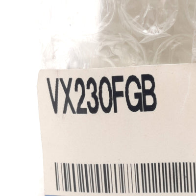 New SMC VX230FGB Solenoid Valve, ø10mm Orifice, 0.3MPa, 10.5W, 24VDC Coil, 3/8in NPT