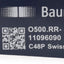 New Baumer O500.RR-11096090 Retro-Reflective Sensor, 7.5m Range, 630nm, 10-30VDC