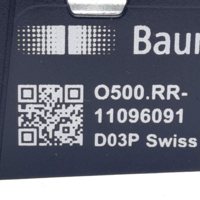 Baumer O500.RR-11096091 Retro-Reflective Sensor, 7.5m Range, 630nm, 10-30VDC