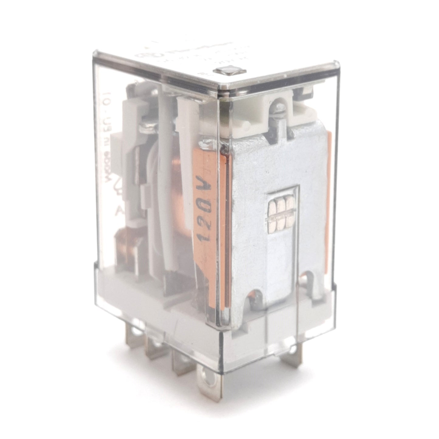 New Lot of 10 Finder 56.32.8.120.0030 Power Relay, 250VAC 12A, 2CO DPDT, 120VAC Coil