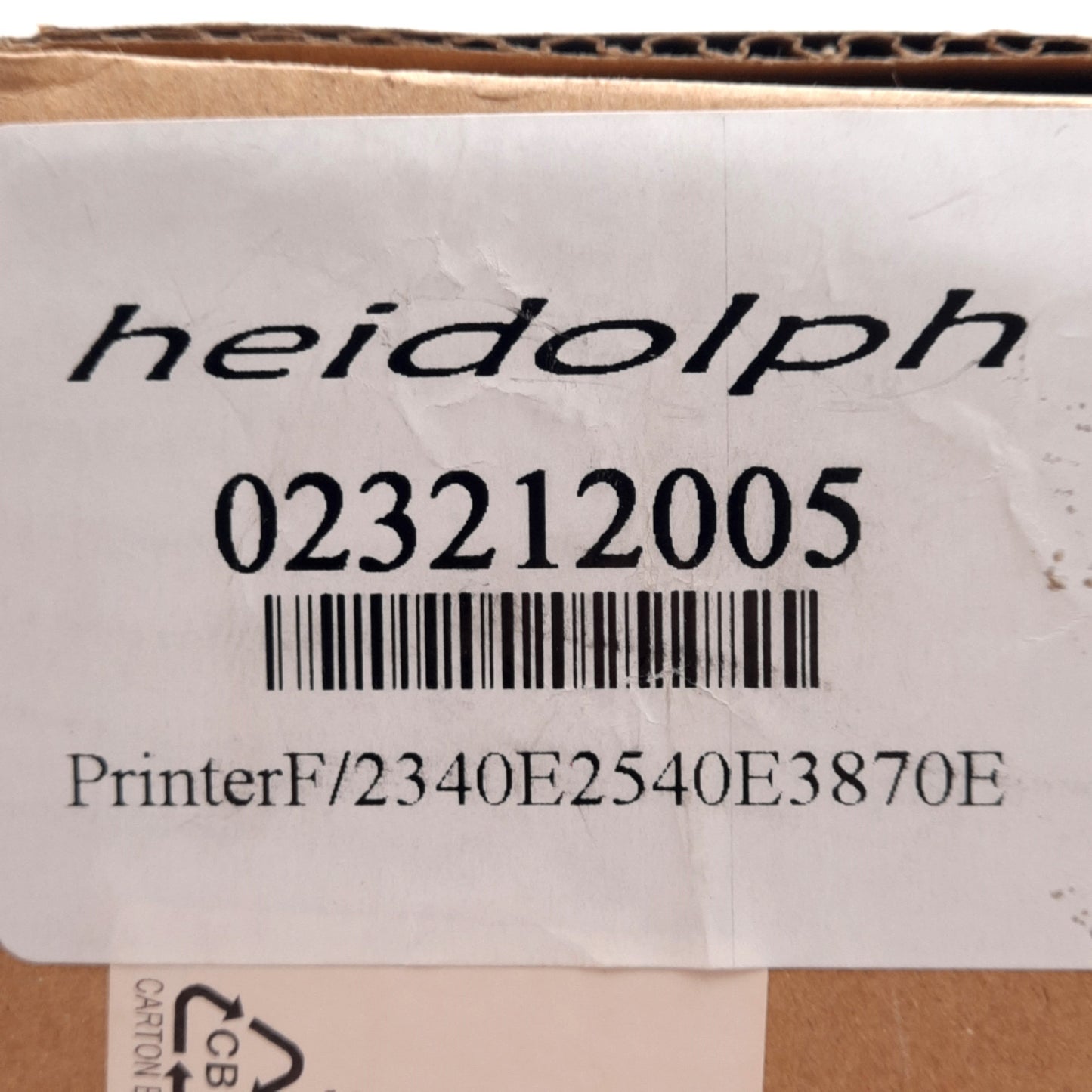 New Heidolph 023212005 Printer for Brinkman Autoclave, Models: 2340E 2540E & 3870E