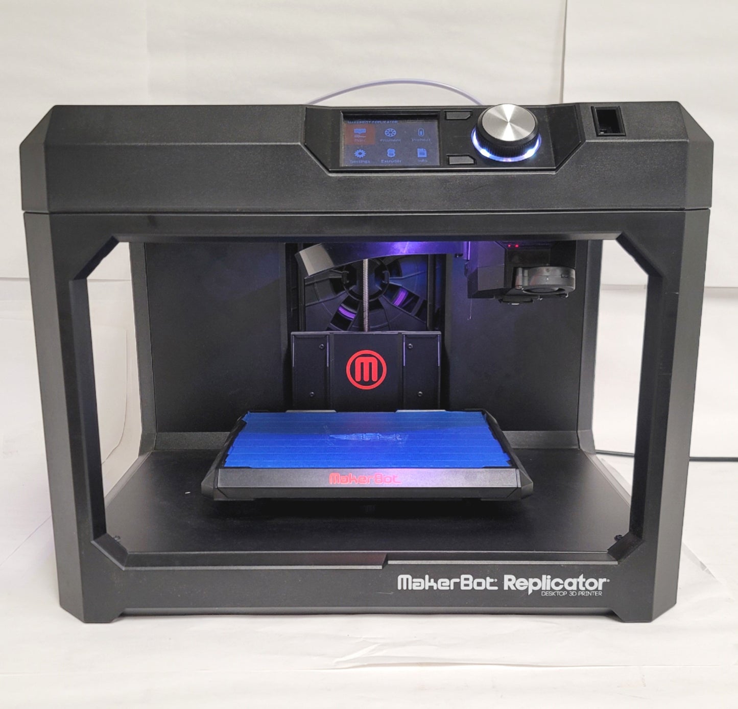 Used MakerBot Replicator Desktop 3D Printer 100µm Res, 9.9"W x 7.8"D x 5.9"H Build