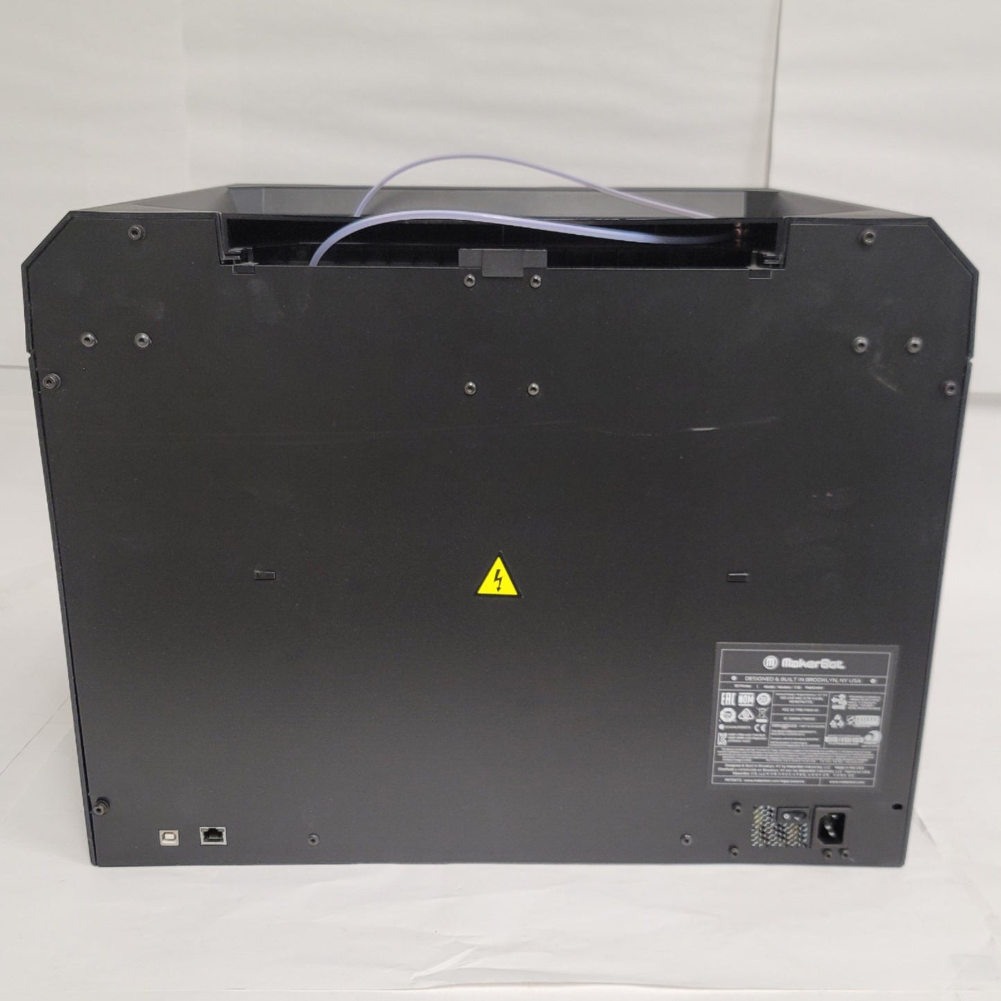 Used MakerBot Replicator Desktop 3D Printer 100µm Res, 9.9"W x 7.8"D x 5.9"H Build