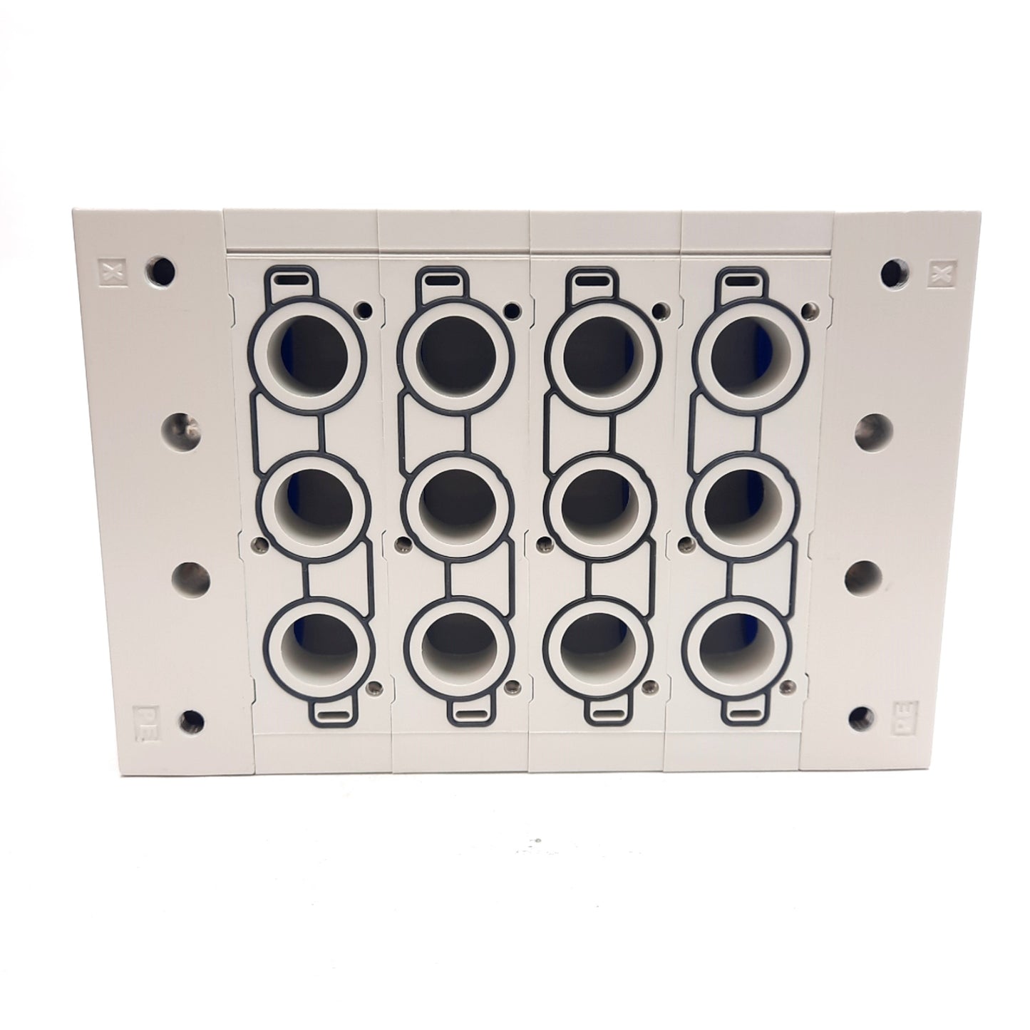 New SMC SS5Y9-23-04 Stacking Manifold, For SY9000 Series, 4 Stations, 3/8in NPT