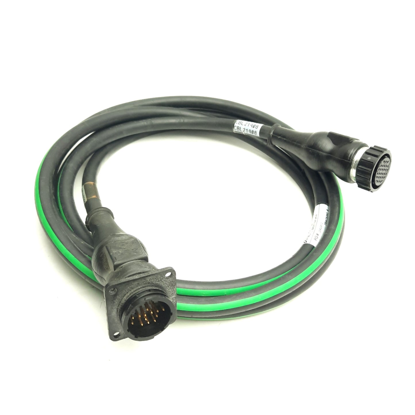 Used Flex-Cable FC-CFBM6E6-CBAF-M003 TLY Series Extension Feedback Cable, 3 Meters