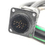 Used Flex-Cable FC-CFBM6E6-CBAF-M003 TLY Series Extension Feedback Cable, 3 Meters