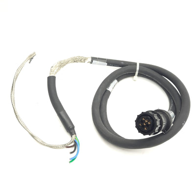 Used Allen Bradley 2090-CPBM6DF-16AA03 Kinetix Motor Cable, Power/Brake Leads, *5ft*