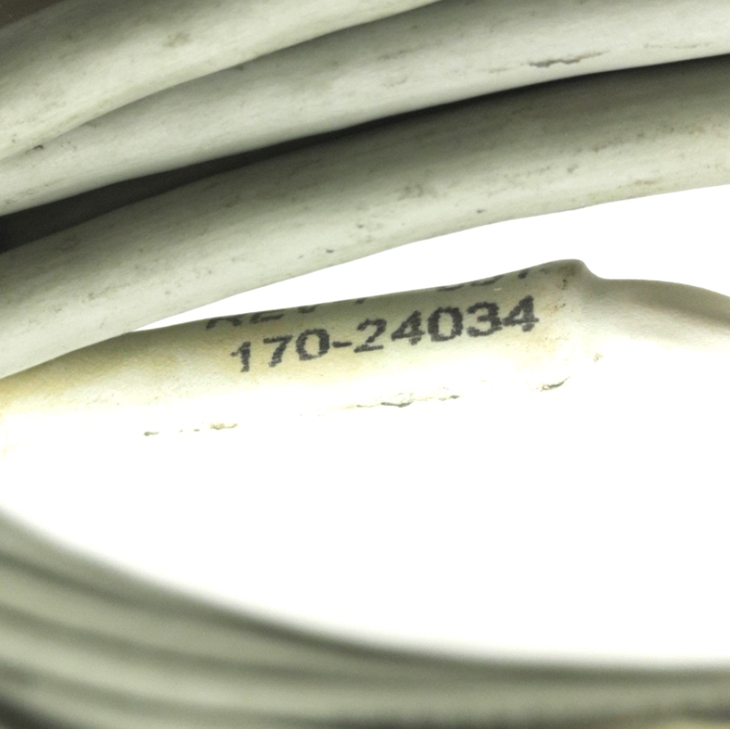Used Parker 170-24034 Resolver Cable Assembly 24AWG, 50Ft, Right Angled Female