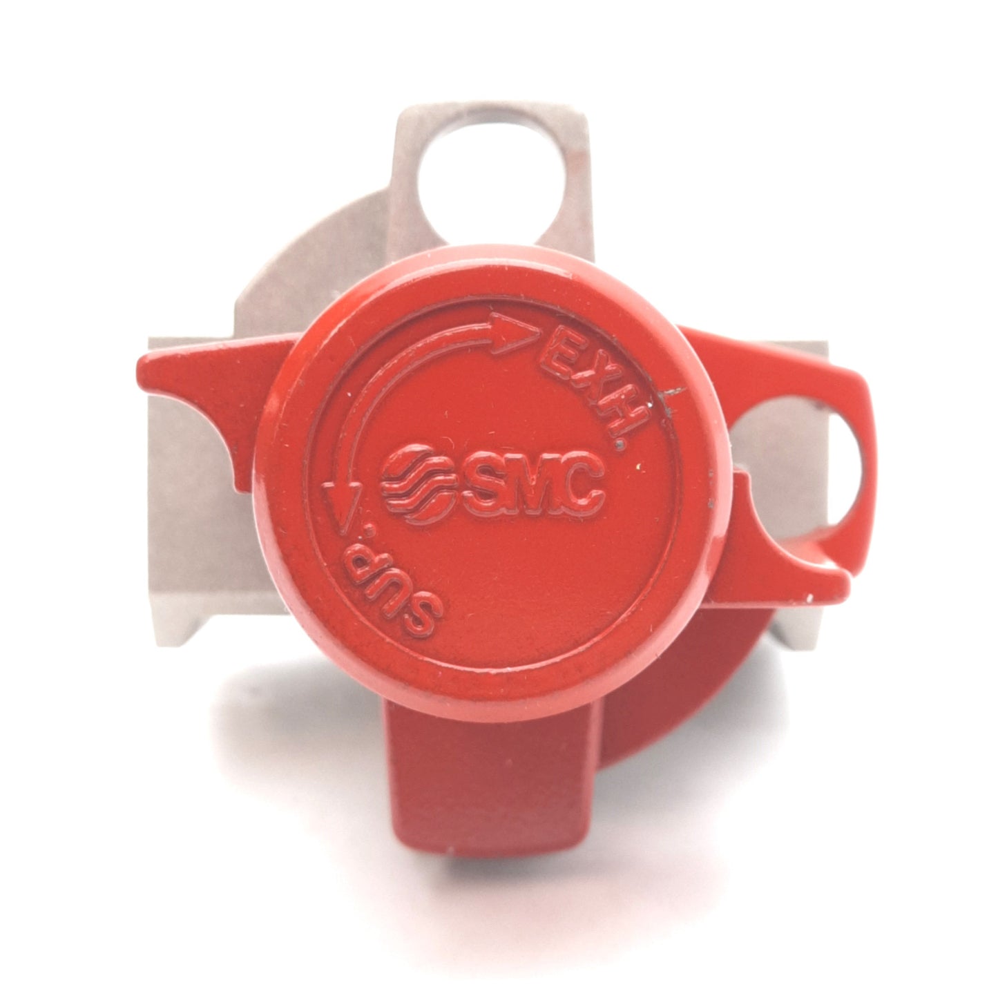 New SMC VHS30-03-R Manual 3-Port Lock Out Shut Off Valve, 0.1-1.0MPa, Rc3/8 Ports