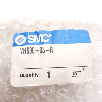 New SMC VHS30-03-R Manual 3-Port Lock Out Shut Off Valve, 0.1-1.0MPa, Rc3/8 Ports