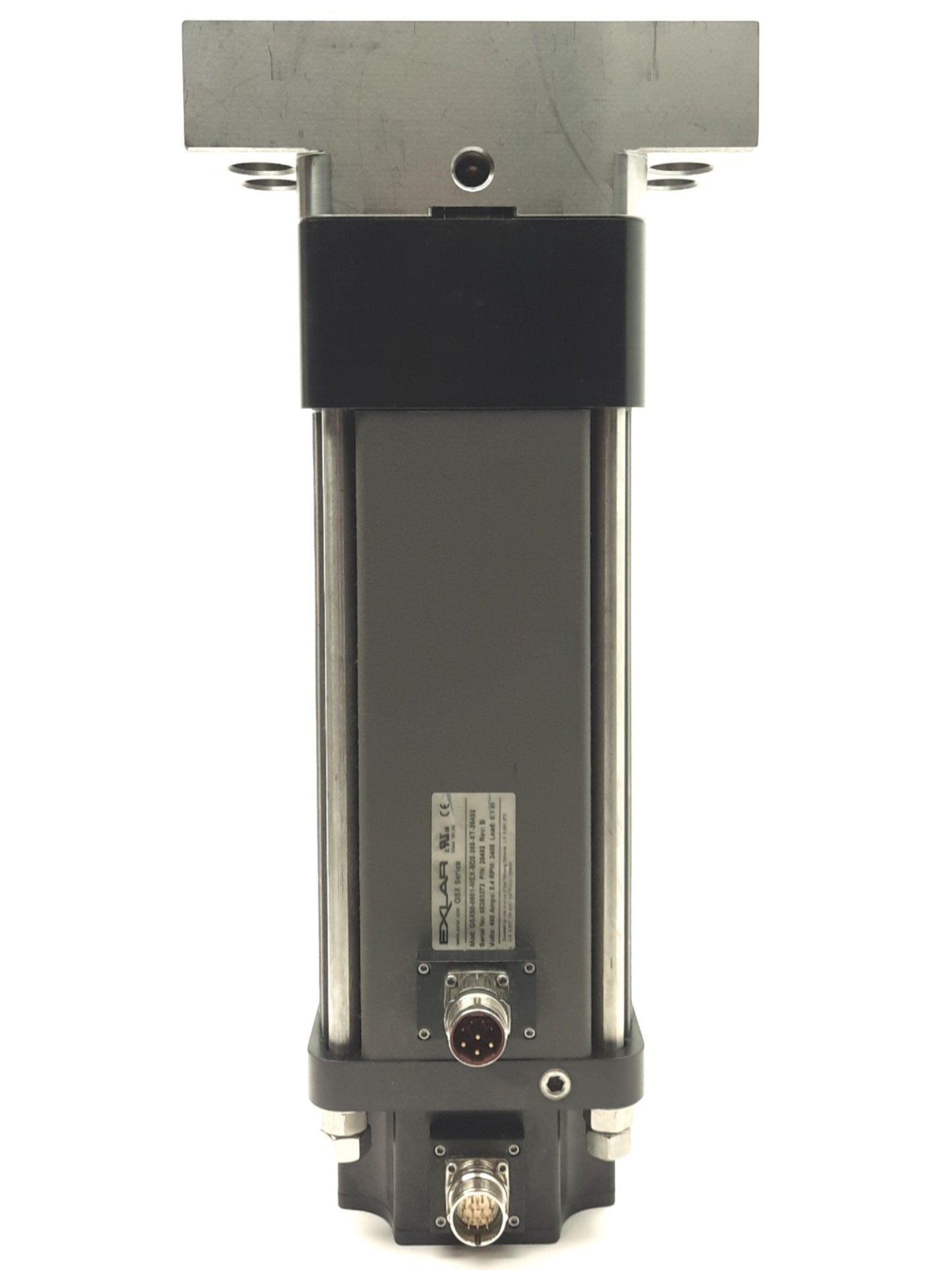 Used Exlar GSX50-0601-MEX-B02-268-XT-26492 Linear Actuator 6" Stroke 10TPI 3Ø 460VAC