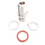 New Lot of 8 Amphenol 172124 N-Type Bulkhead Adapter, N-Type Female to N-Type 50 Ohm