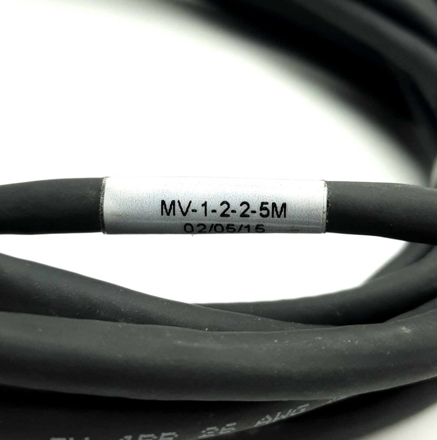 Used CEI MV-1-2-2-5M Gigabit Ethernet/Camera Link Cable, RJ45 Male, 5 Meters