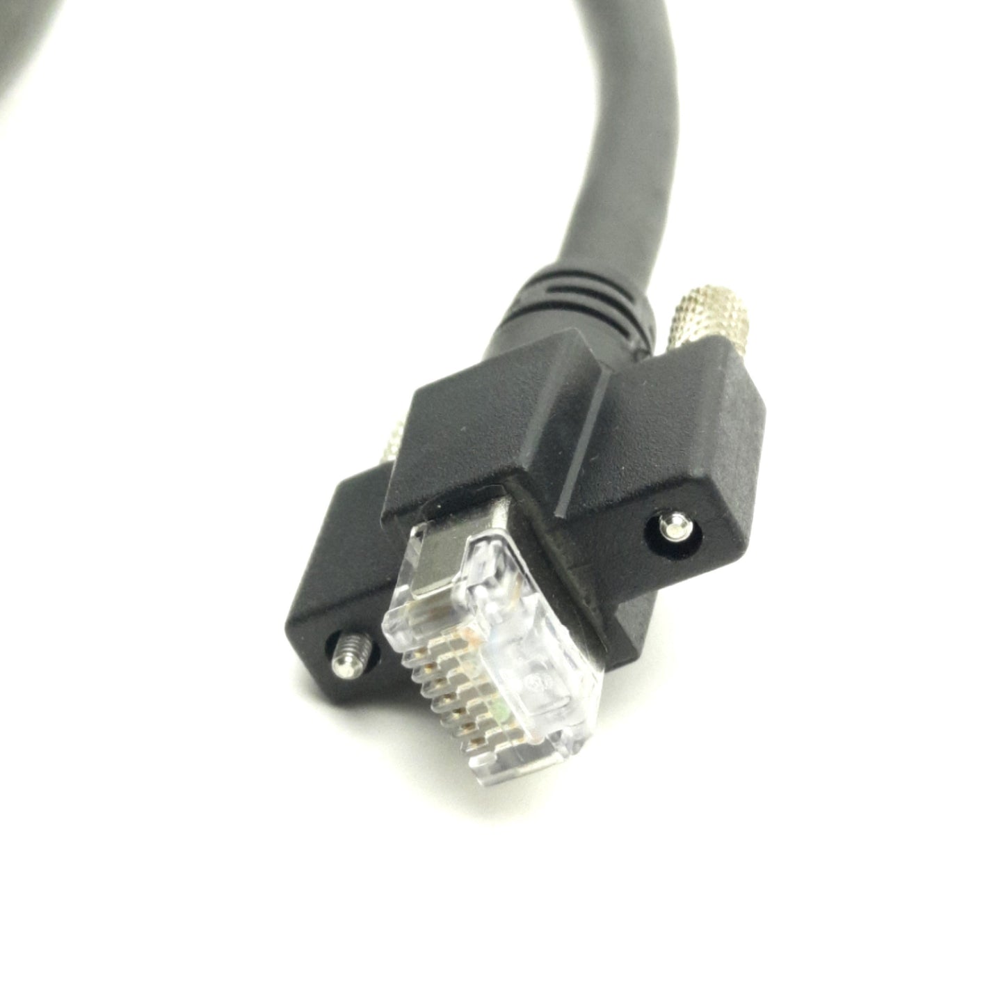 Used CEI MV-1-2-2-5M Gigabit Ethernet/Camera Link Cable, RJ45 Male, 5 Meters