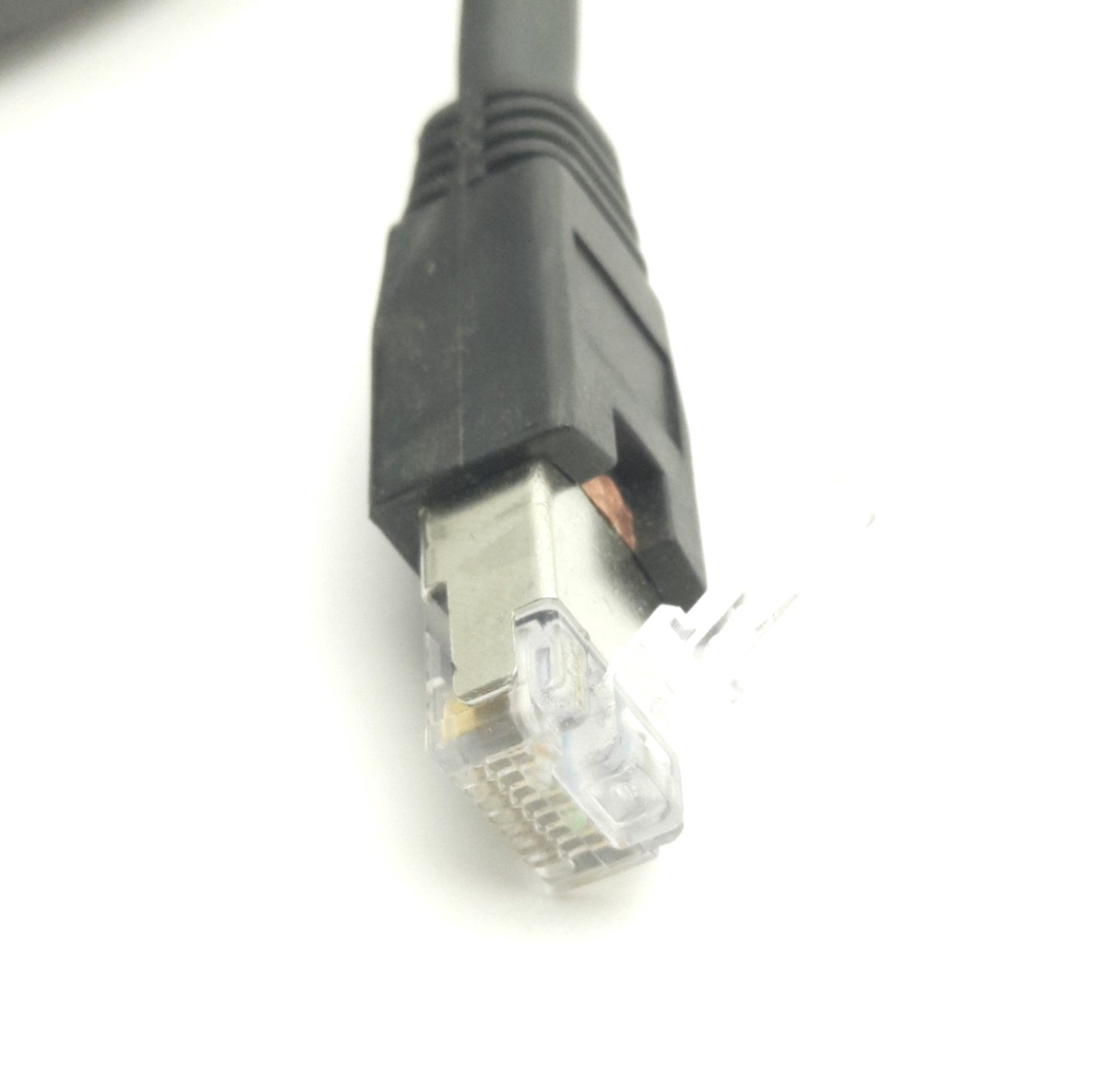 Used CEI MV-1-2-2-5M Gigabit Ethernet/Camera Link Cable, RJ45 Male, 5 Meters