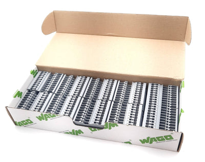 New Lot of 100 Wago 769-176 Terminal Block 1 Conductor 1 Pin 500V, 32A, 6kV 12-28Awg