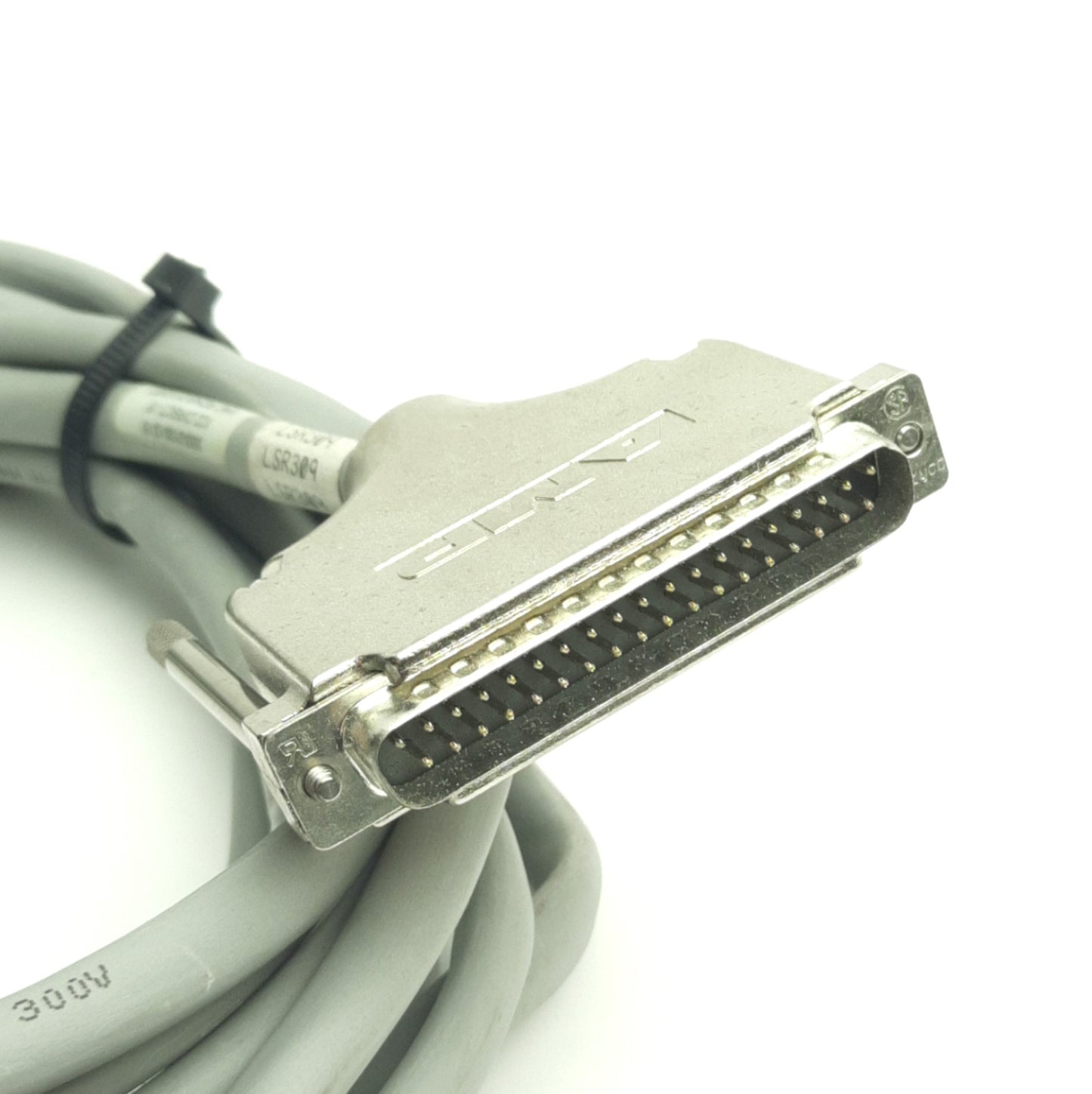 Used LaslerLinc 3000-0100-12-15 X22 Direct Micrometer Cable, 15Ft, DB15F to DB37M