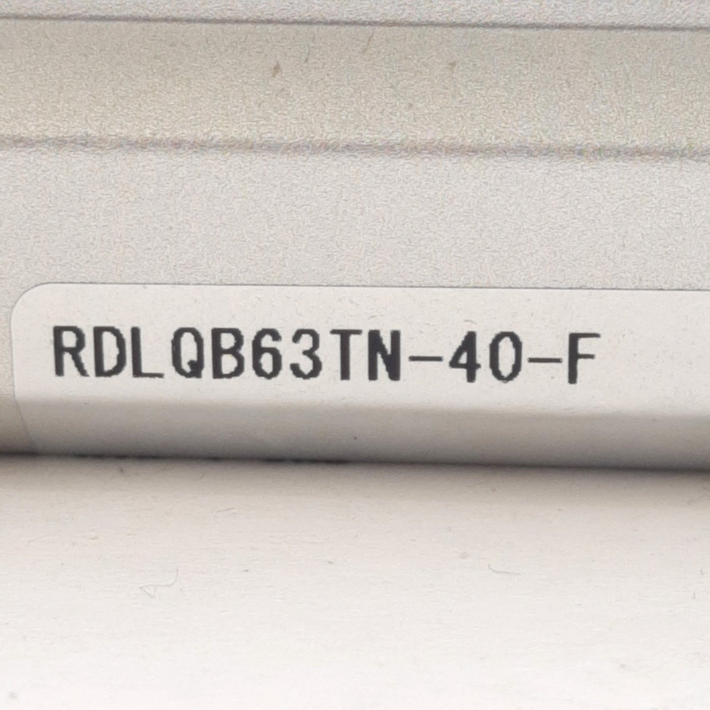 Used SMC RDLQB63TN-40-F Compact Cylinder w/ Lock ø63mm Bore, 40mm Stroke, 1/4in NPT