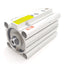 Used SMC RDLQB63TN-40-F Compact Cylinder w/ Lock ø63mm Bore, 40mm Stroke, 1/4in NPT