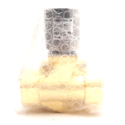 New SMC JSXD61-CN10N-5WN Solenoid Valve ø25mm Orifice, 0.03-1.0MPa, 24VDC, 1in NPT