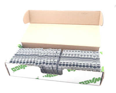 New Lot of 25 Wago 2006-1301 TopJob Feedthrough Terminal Block 600V 50A 20-8 AWG