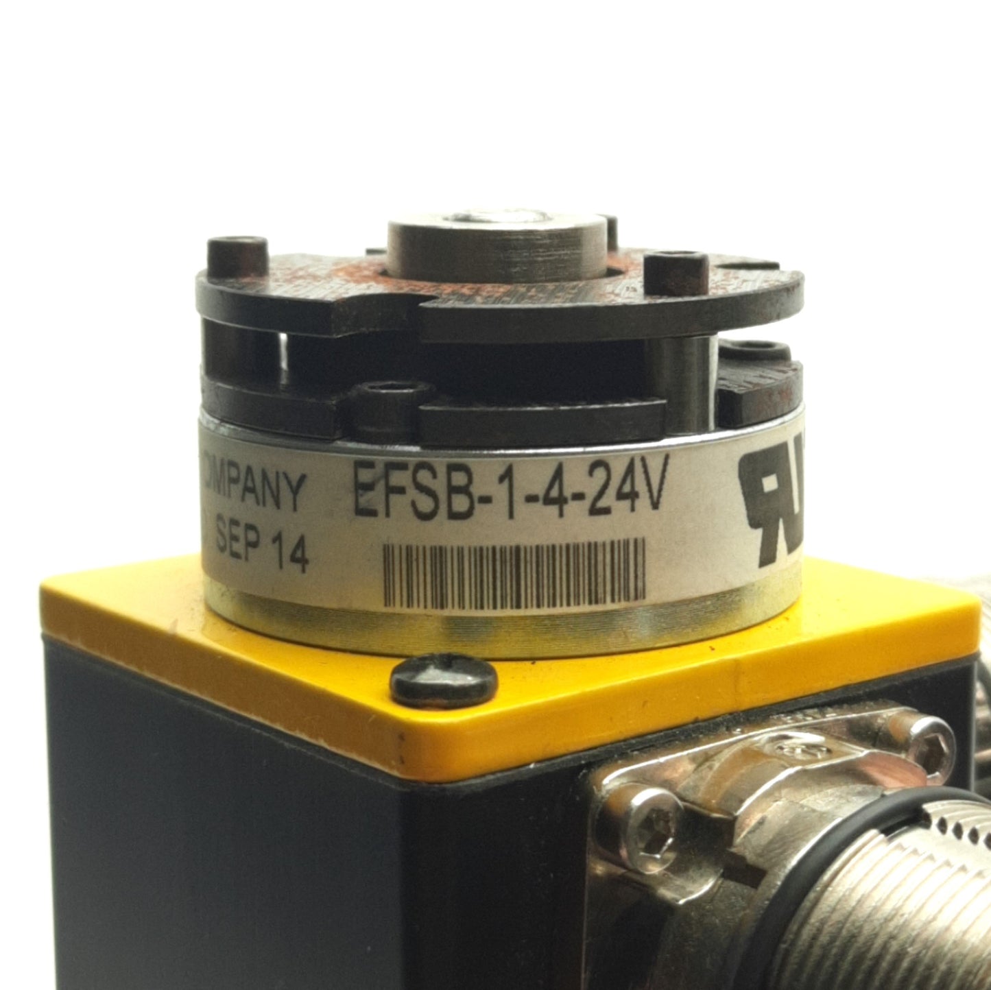 Used Parker CM161CJ-118681 Servo Motor w/ Brake, 340VDC 2.03A, 4990RPM, 0.15nm