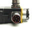 Used Parker CM161CJ-118681 Servo Motor w/ Brake, 340VDC 2.03A, 4990RPM, 0.15nm