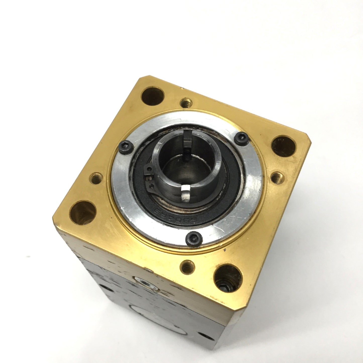 Used Parker RX60-015-S2 Right-Angle Planetary Gearhead 15:1 Ratio Ø5/8" In, Ø16mm Out
