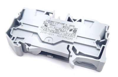 New – Open box Lot of 18 Wago 2010-1201 2 Conductor Through Terminal Block 76A 800V 6-14Awg