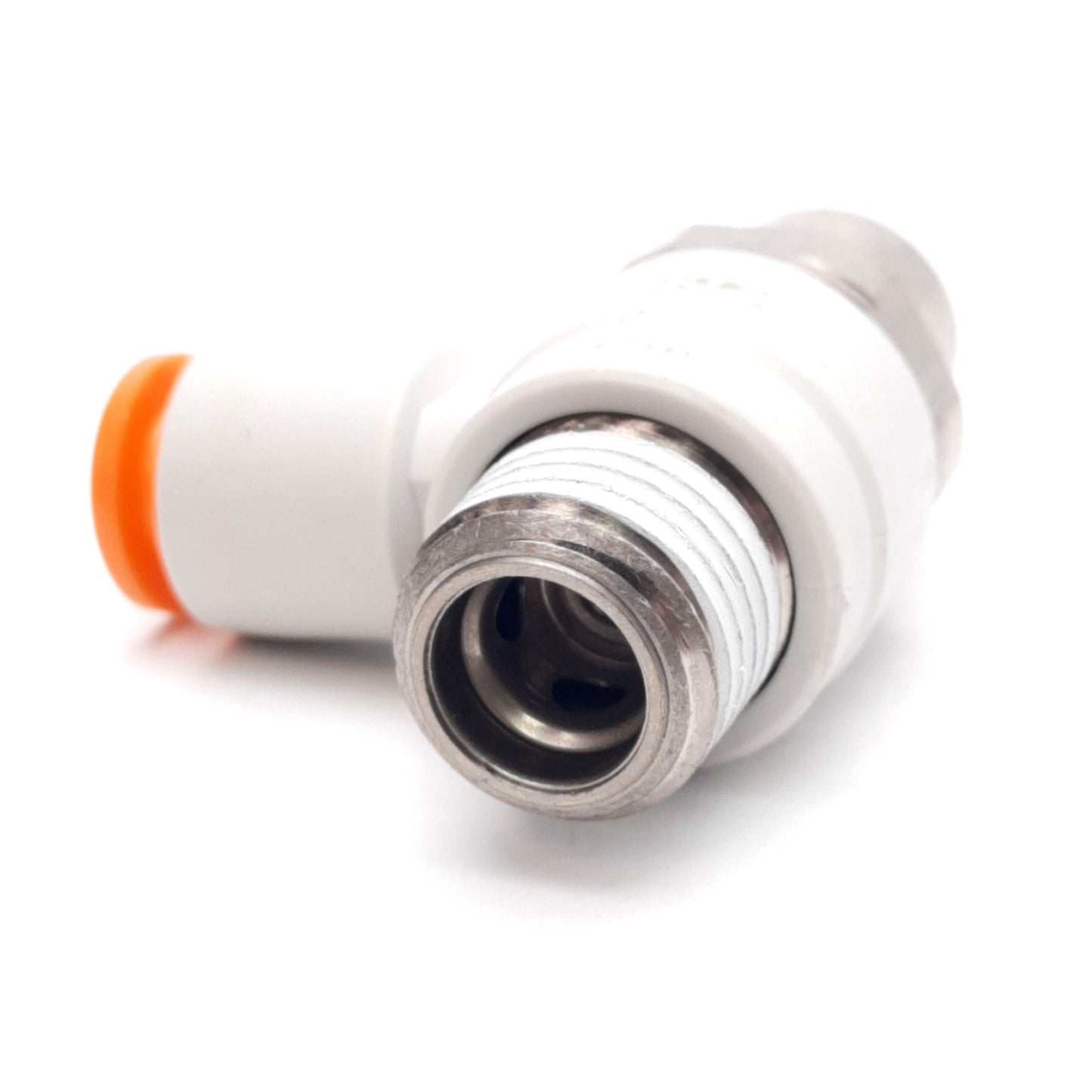 New Lot of 10 AS2211F-N02-07ST Speed Controller Fitting, 1/4in NPT Male to 1/4in P2C