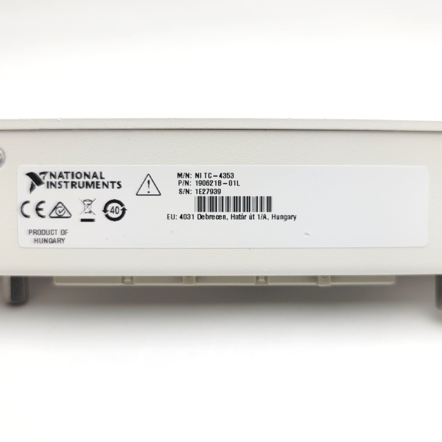 Used National Instruments NI TC-4353 32 Channel Rack Mount Thermocouple Input Module