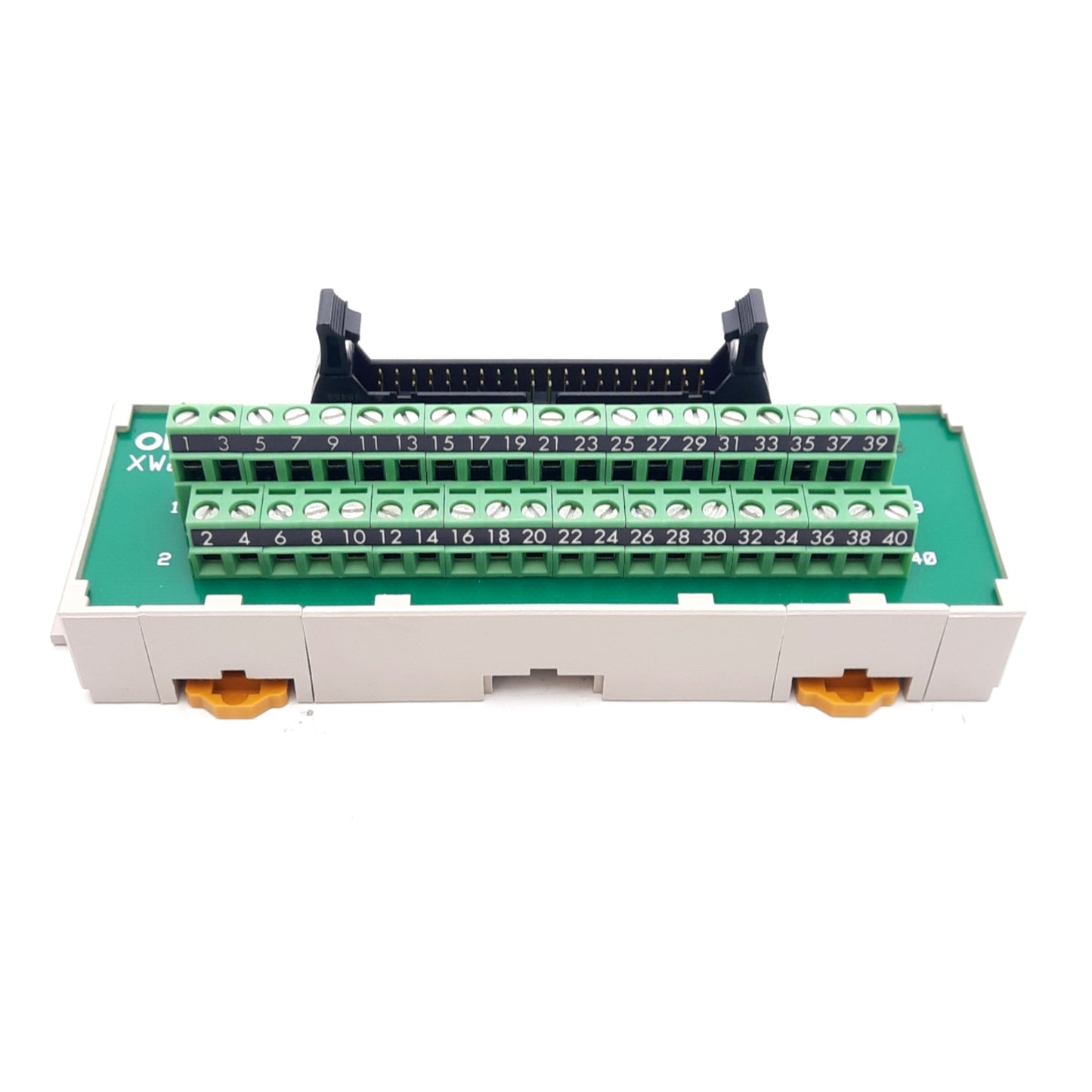 New Omron XW2B-40G4 Breakout Board, 40-Position, 40-Pin Flat Cable Plug, 125VAC 1A