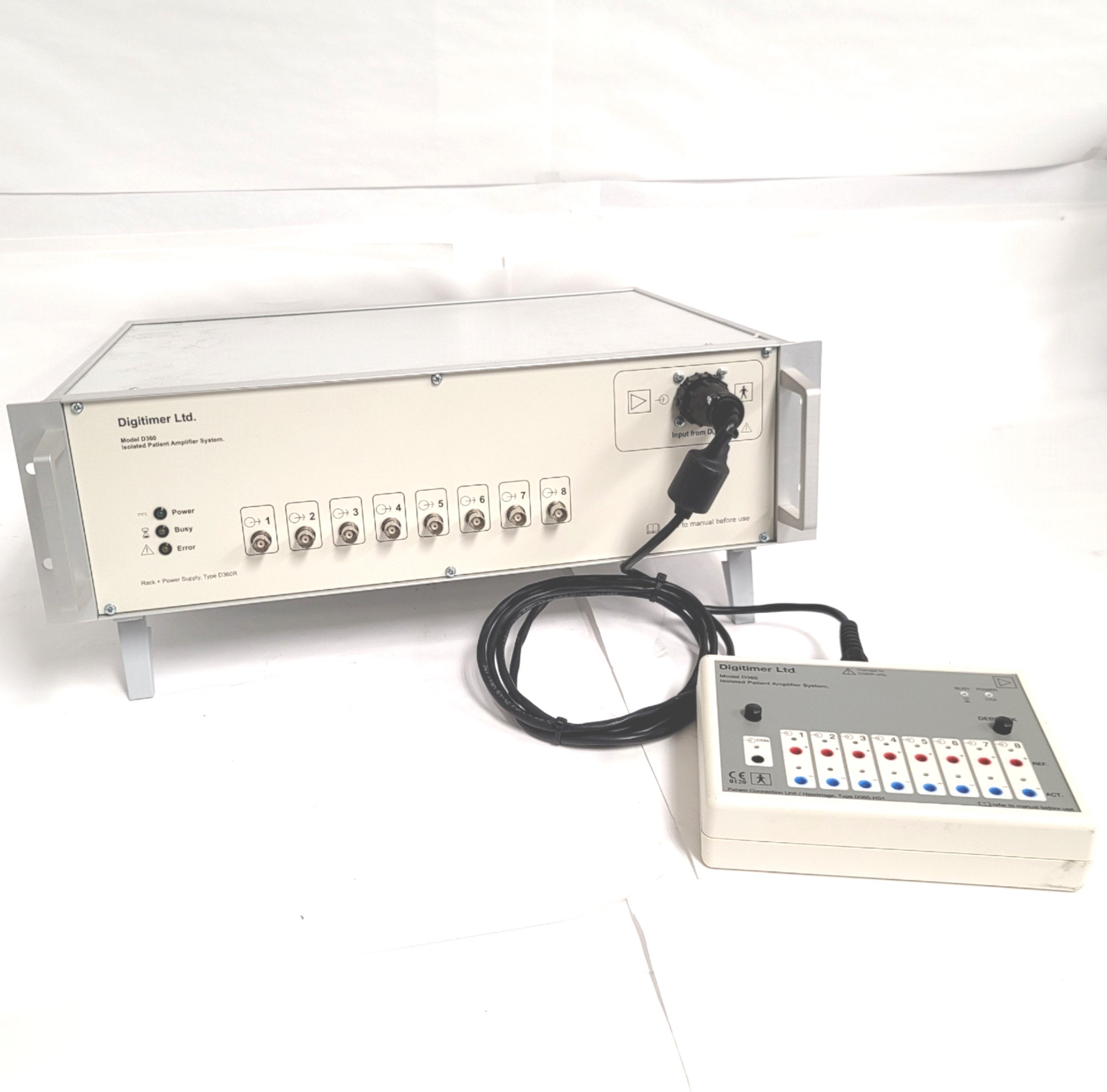 Digitimer Digitimer D360 8-Channel Patient Amplifier For EEG, EMG And Evoked Pot ...