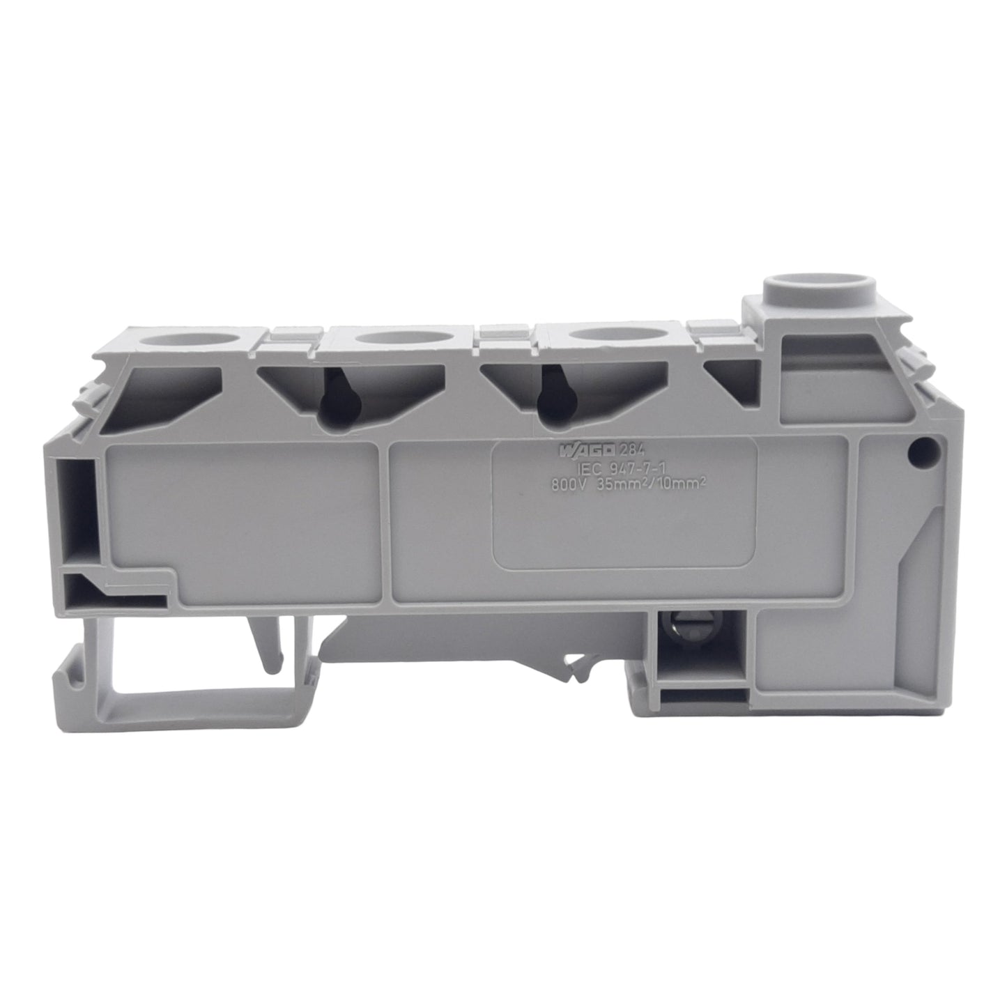 New – Open box Lot of 6 Wago 284-621 Distribution Terminal Block 3-Connection 800V 125A 24-8AWG