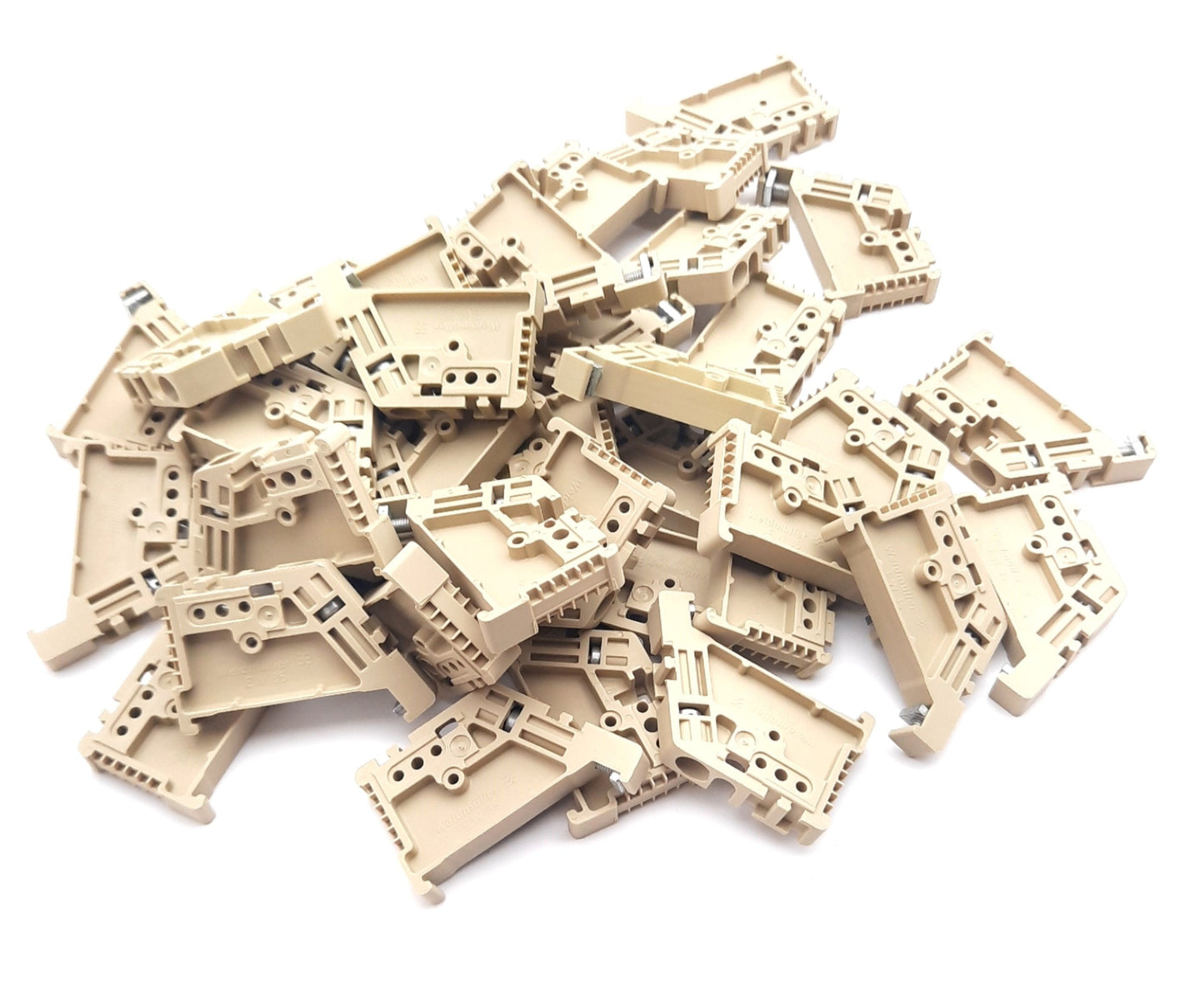 New Lot of 35 Weidmuller 0383560000 EW 35 DIN 35 Rail Terminal Block End Bracket