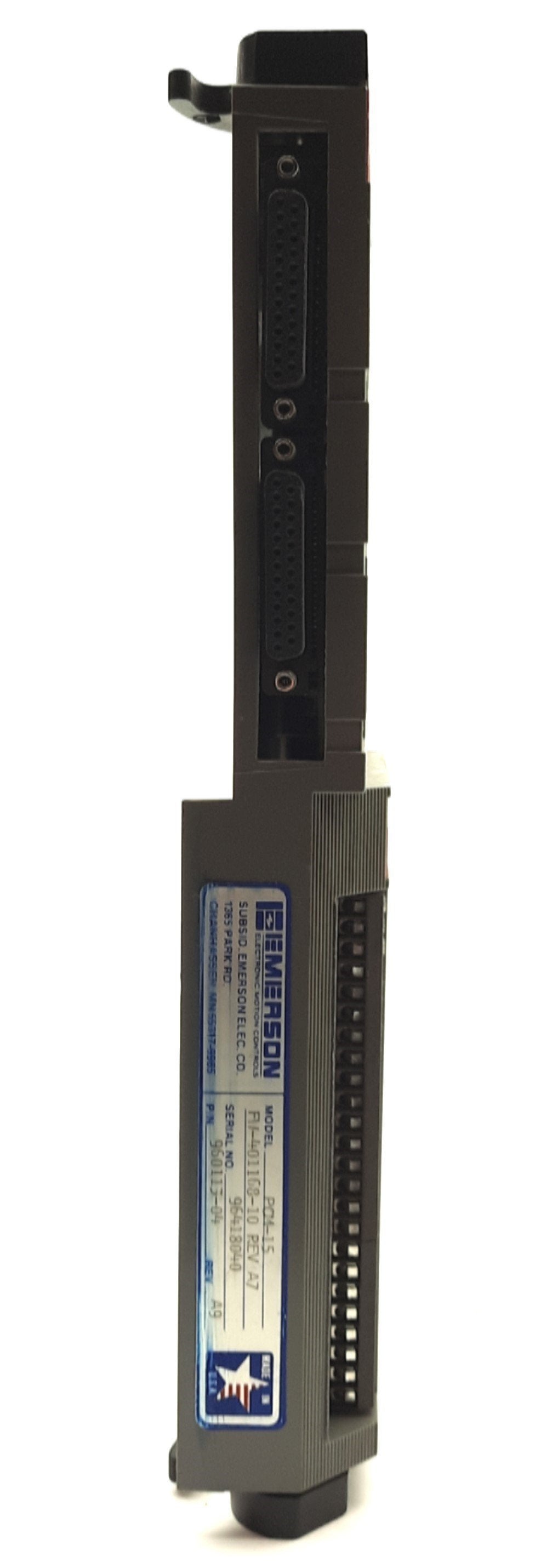Used Emerson PCM-15 Rev. A9/A7 Ratio Controller for EMC FX Positioning Servo Drive