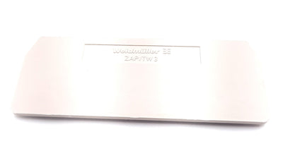 New lot of 50 Weidmuller 1608800000, ZAP/TW 3 Terminal Block End Plate